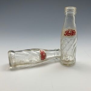 Vintage Pepsi-Cola Glass Bottles
